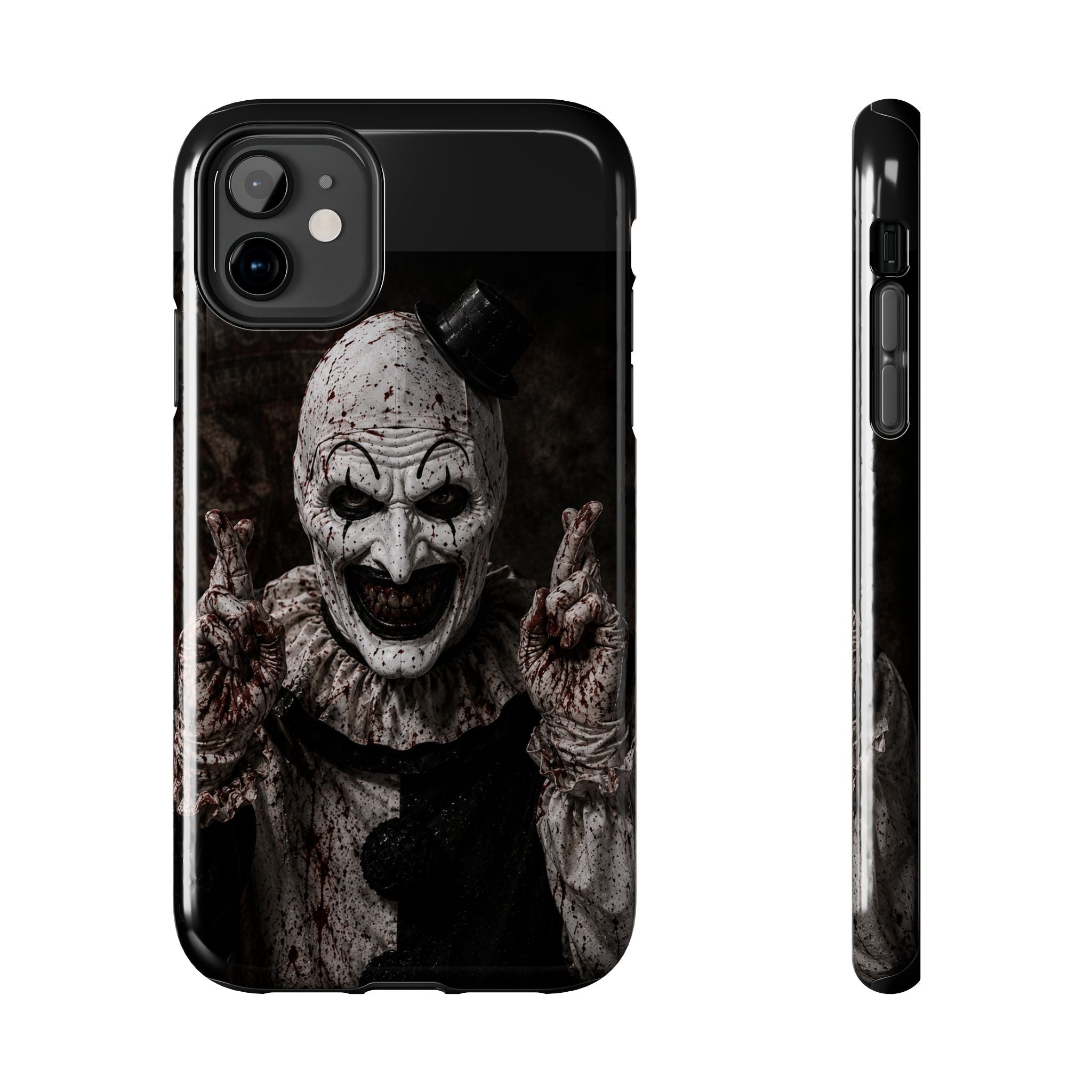 Horror Clown Tough Phone Case — Creepy Scary Clown Protective iPhone Cover