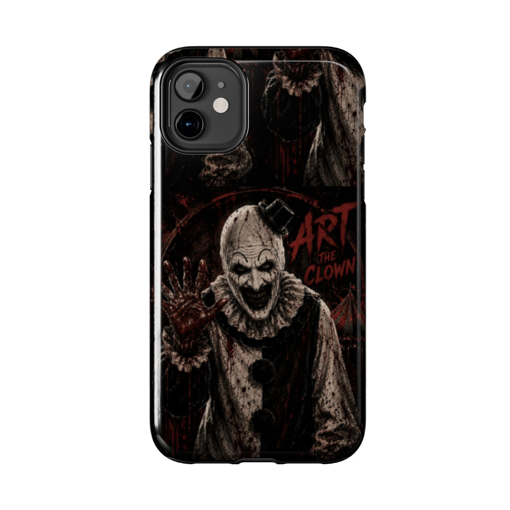 Horror Clown Tough Phone Case — 'Art the Clown' Scary Protective Cover