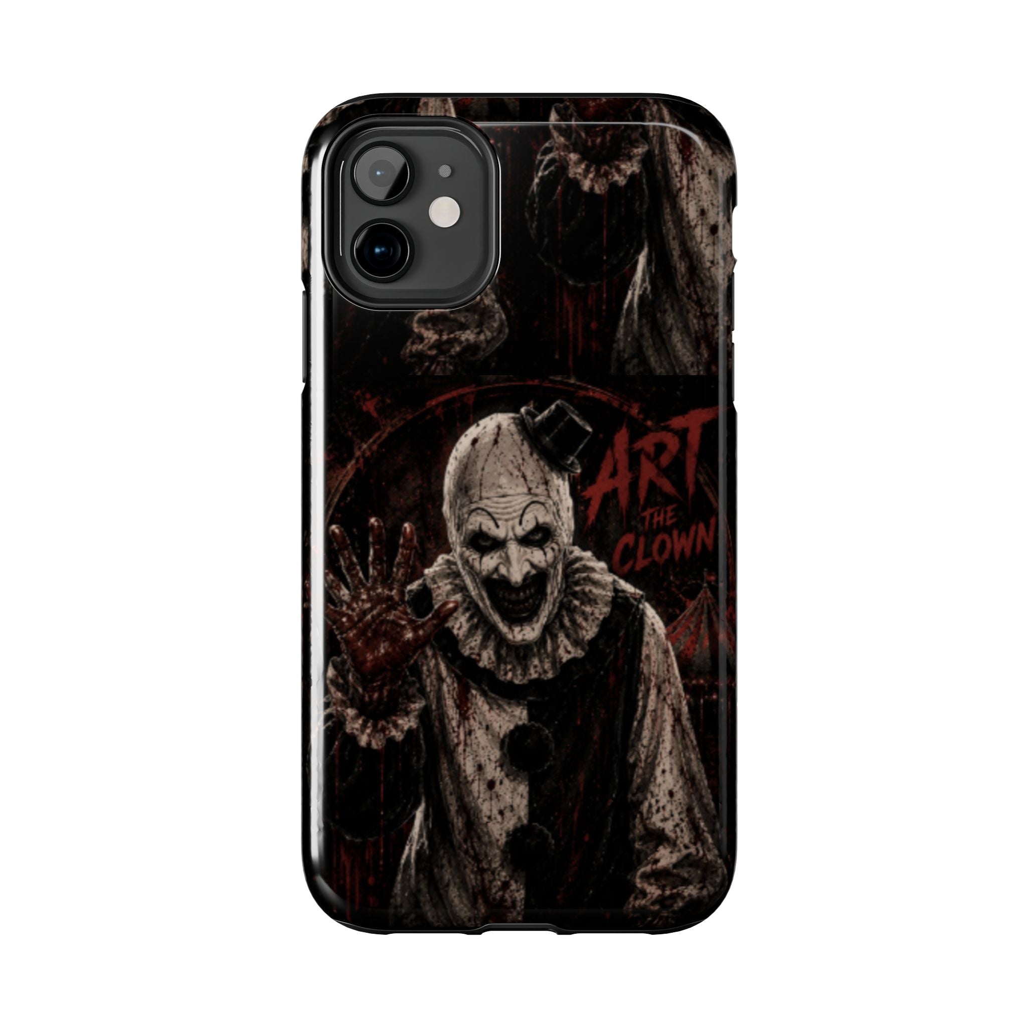 Horror Clown Tough Phone Case — 'Art the Clown' Scary Protective Cover