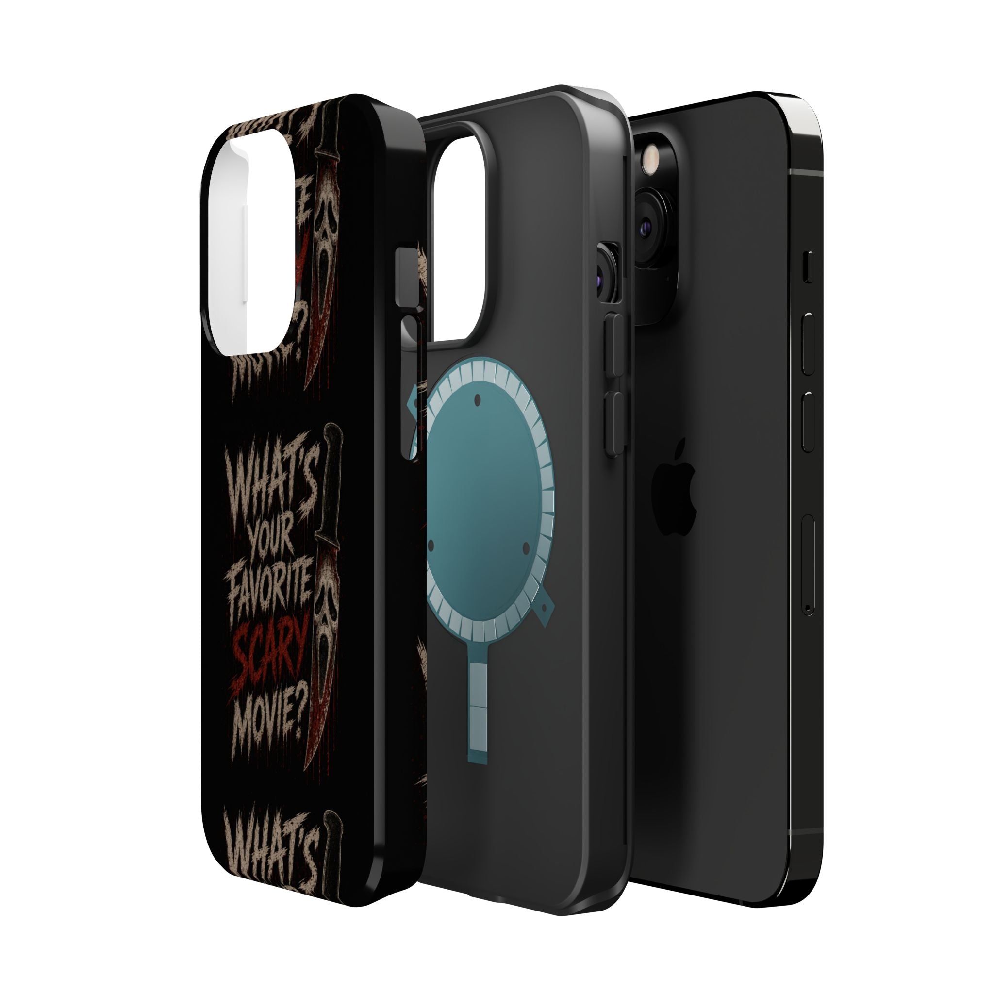 Scream 'What's Your Favorite Scary Movie?' Magnetic Impact Phone Case