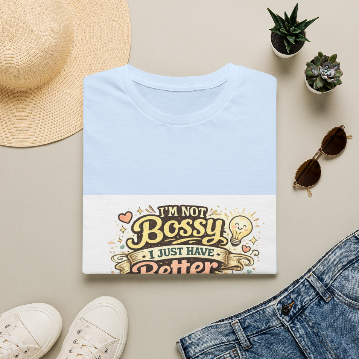T-Shirt — “I’m Not Bossy, I Just Have Better Ideas” Graphic Tee