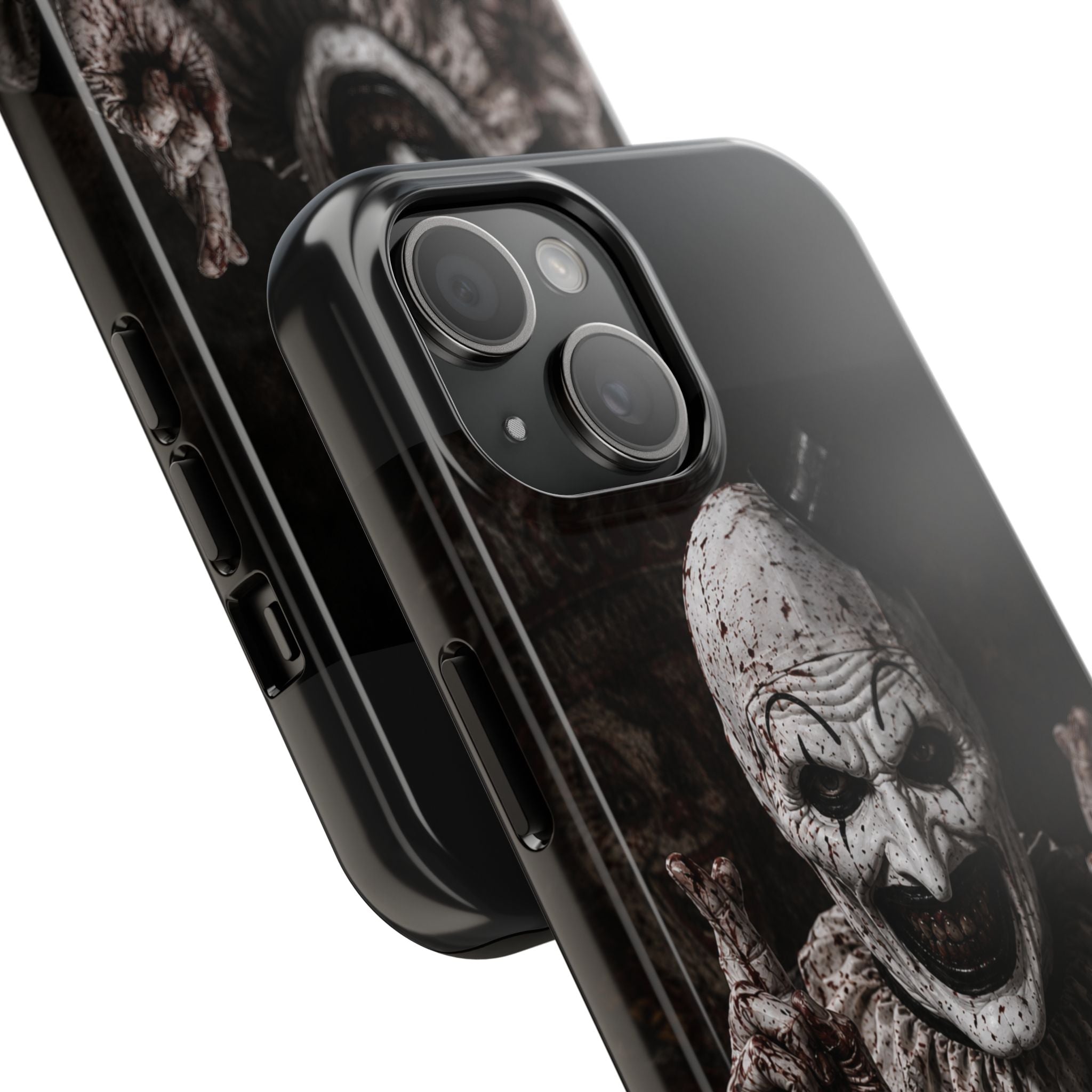 Horror Clown Tough Phone Case — Creepy Scary Clown Protective iPhone Cover