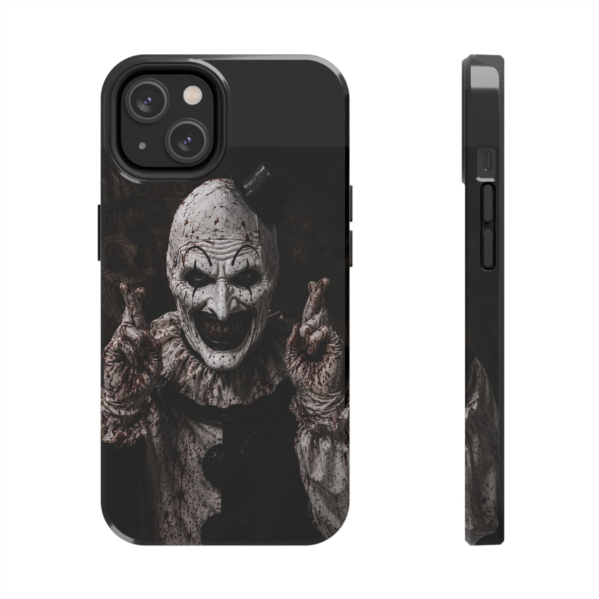 Horror Clown Tough Phone Case — Creepy Scary Clown Protective iPhone Cover