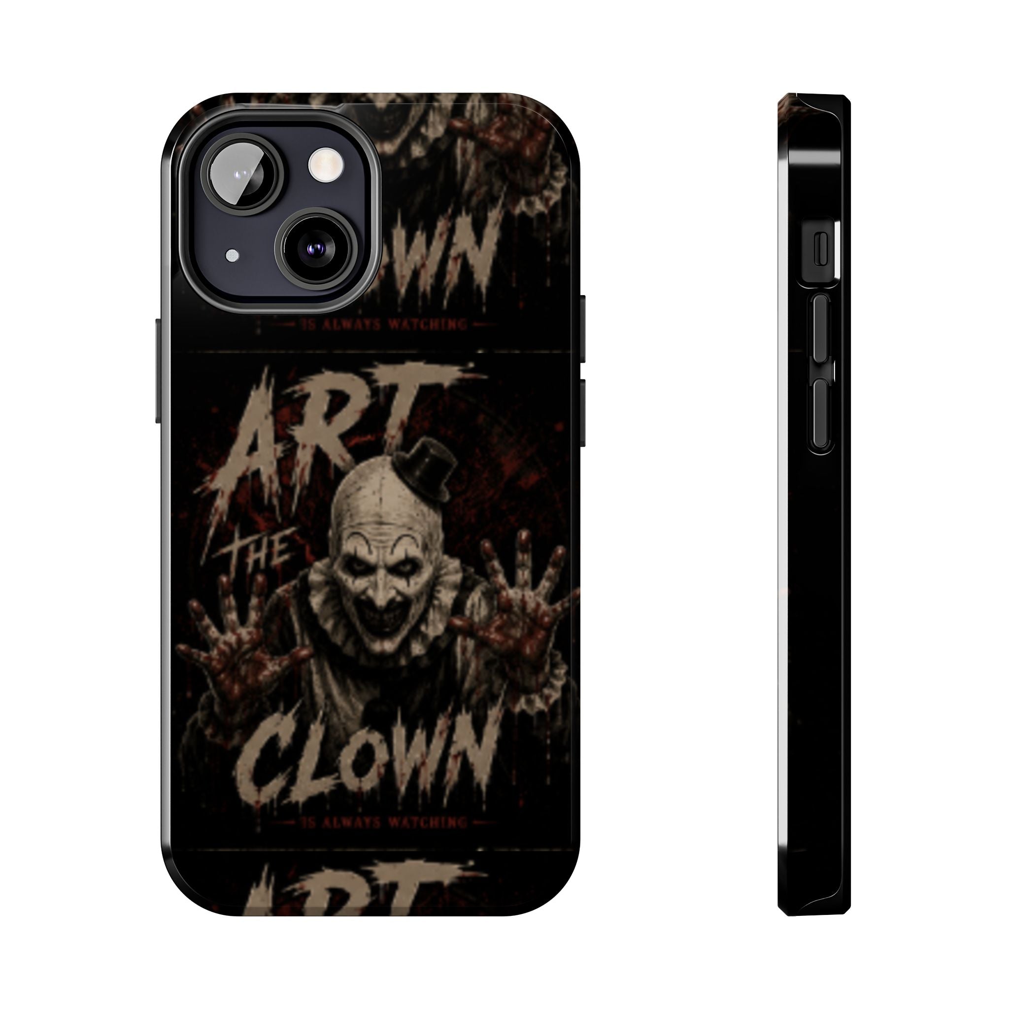 Horror Clown Tough Phone Case — 'Art the Clown' Scary Protective Cover
