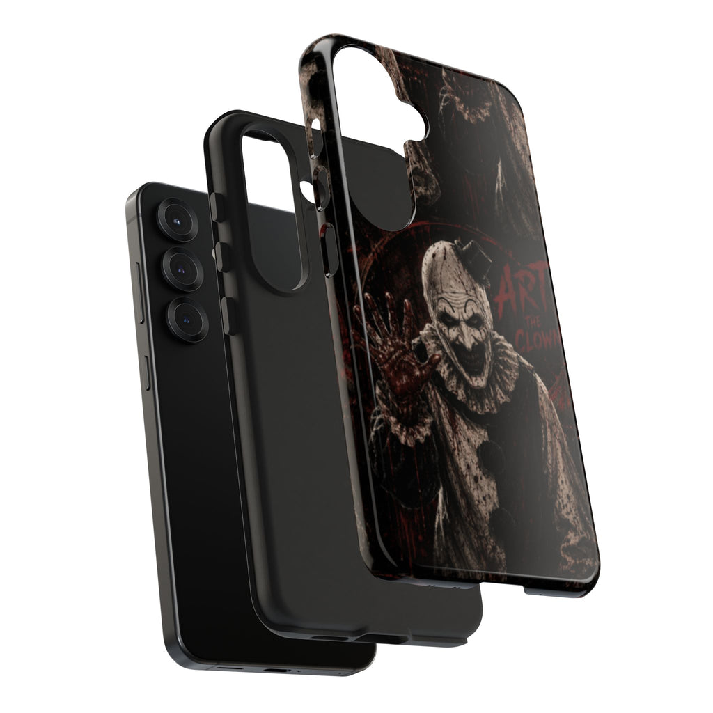 Horror Clown Tough Phone Case — 'Art the Clown' Scary Protective Cover
