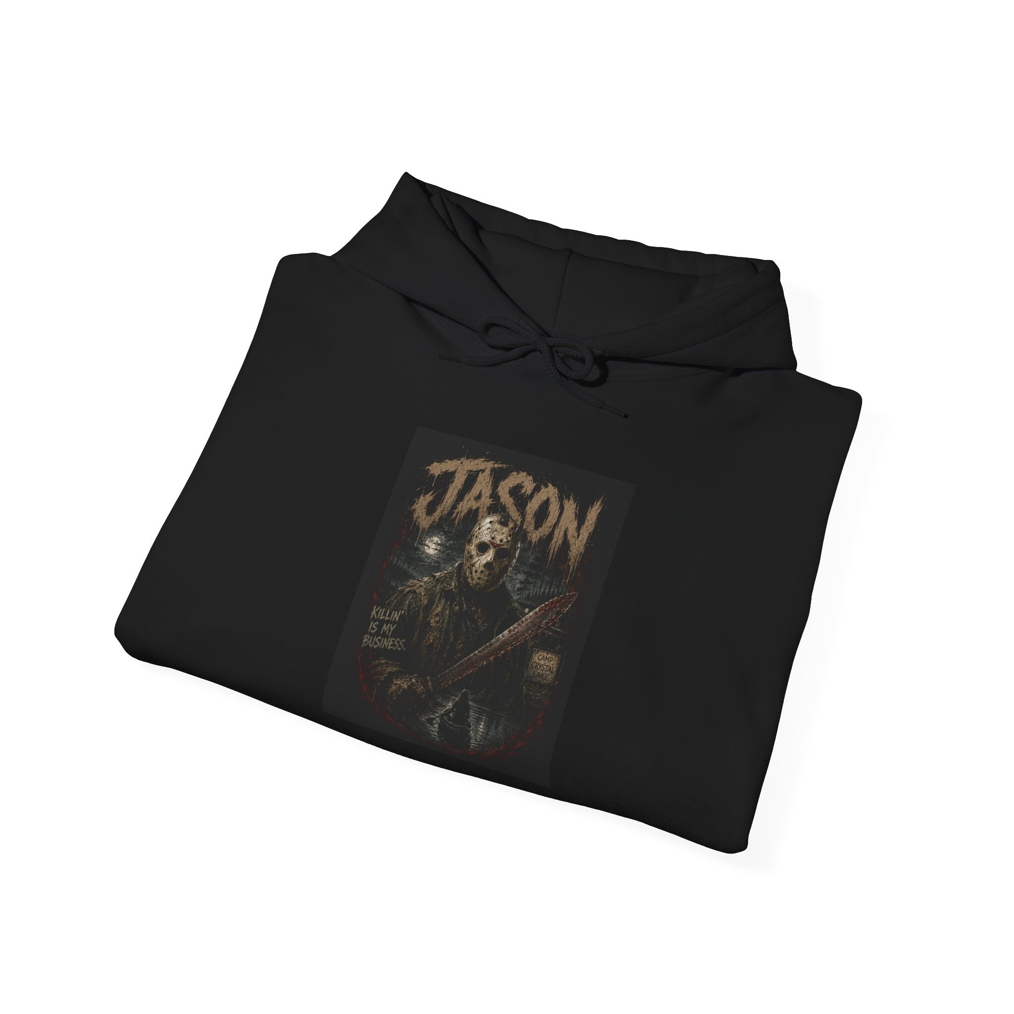 Jason Horror Hoodie – Vintage Slasher Movie Graphic Sweatshirt