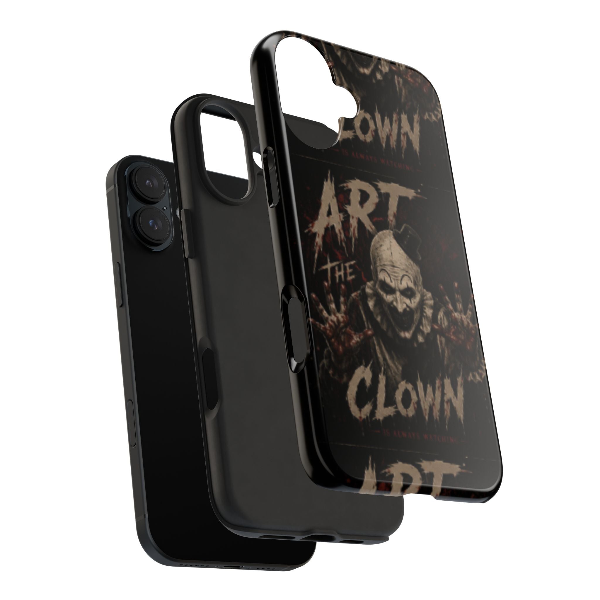 Horror Clown Tough Phone Case — 'Art the Clown' Scary Protective Cover