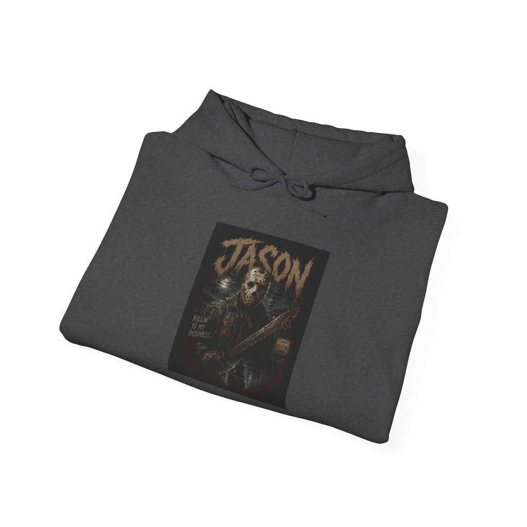 Jason Horror Hoodie – Vintage Slasher Movie Graphic Sweatshirt