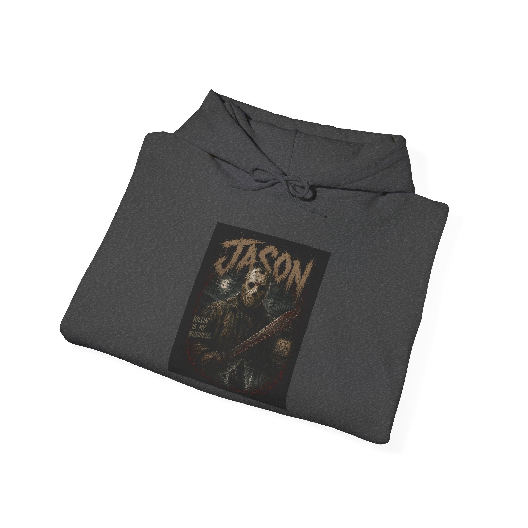 Jason Horror Hoodie – Vintage Slasher Movie Graphic Sweatshirt