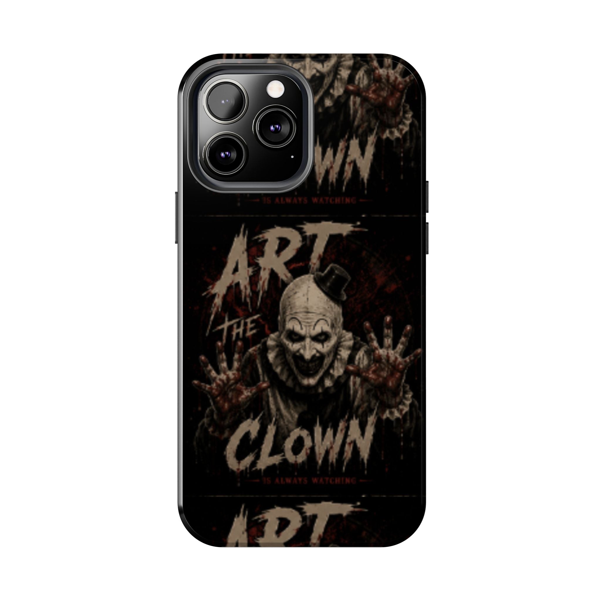 Horror Clown Tough Phone Case — 'Art the Clown' Scary Protective Cover
