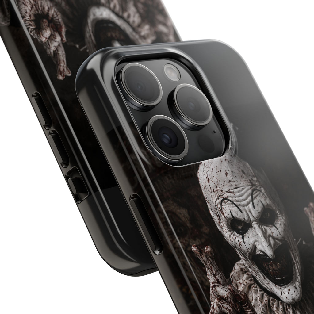 Horror Clown Tough Phone Case — Creepy Scary Clown Protective iPhone Cover
