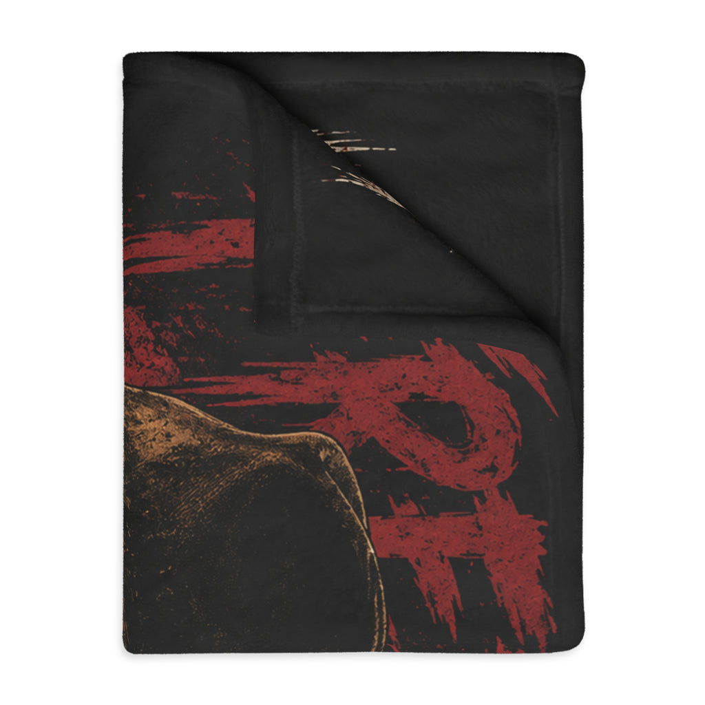 Freddy Krueger 'Never Sleep Again' Horror Throw Blanket