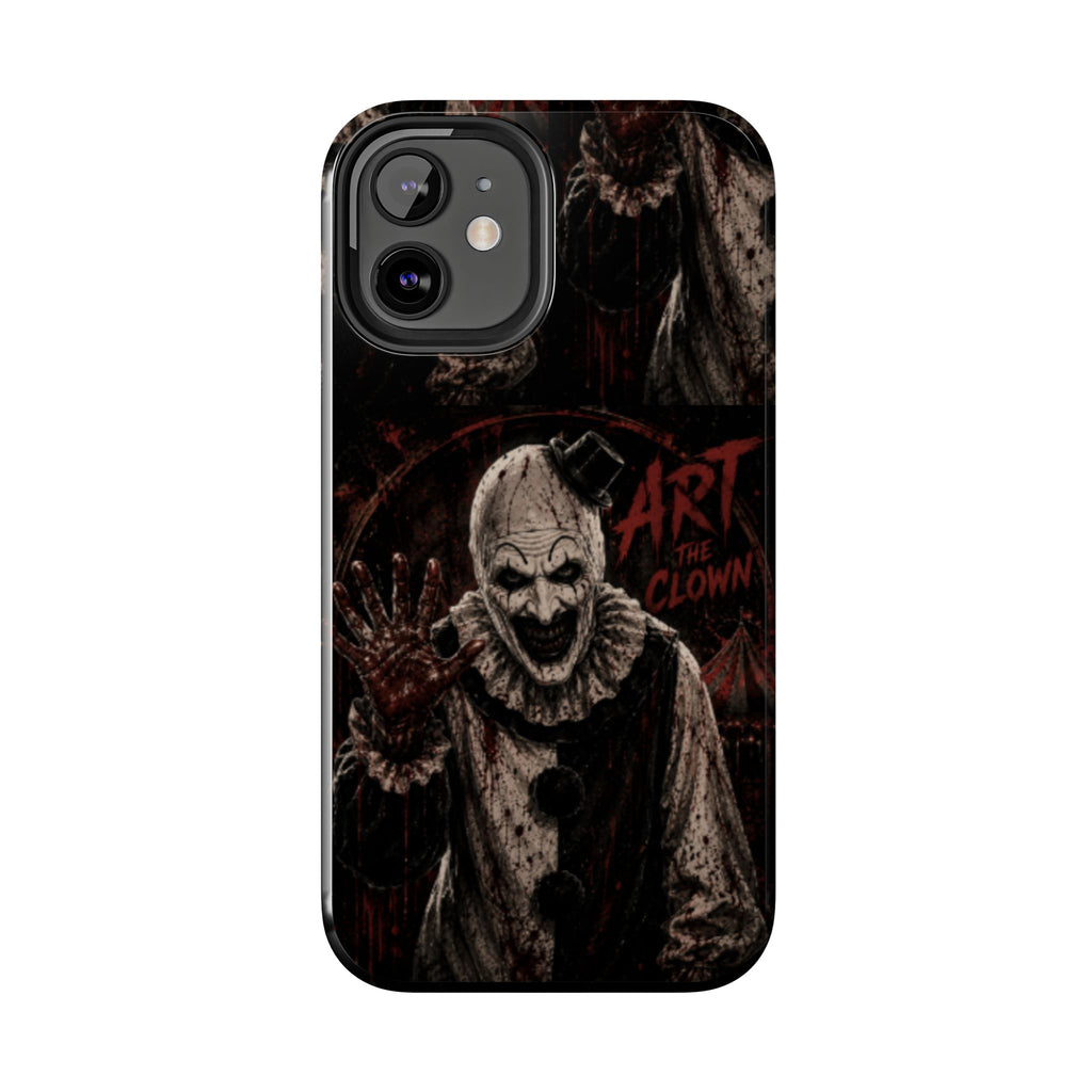 Horror Clown Tough Phone Case — 'Art the Clown' Scary Protective Cover