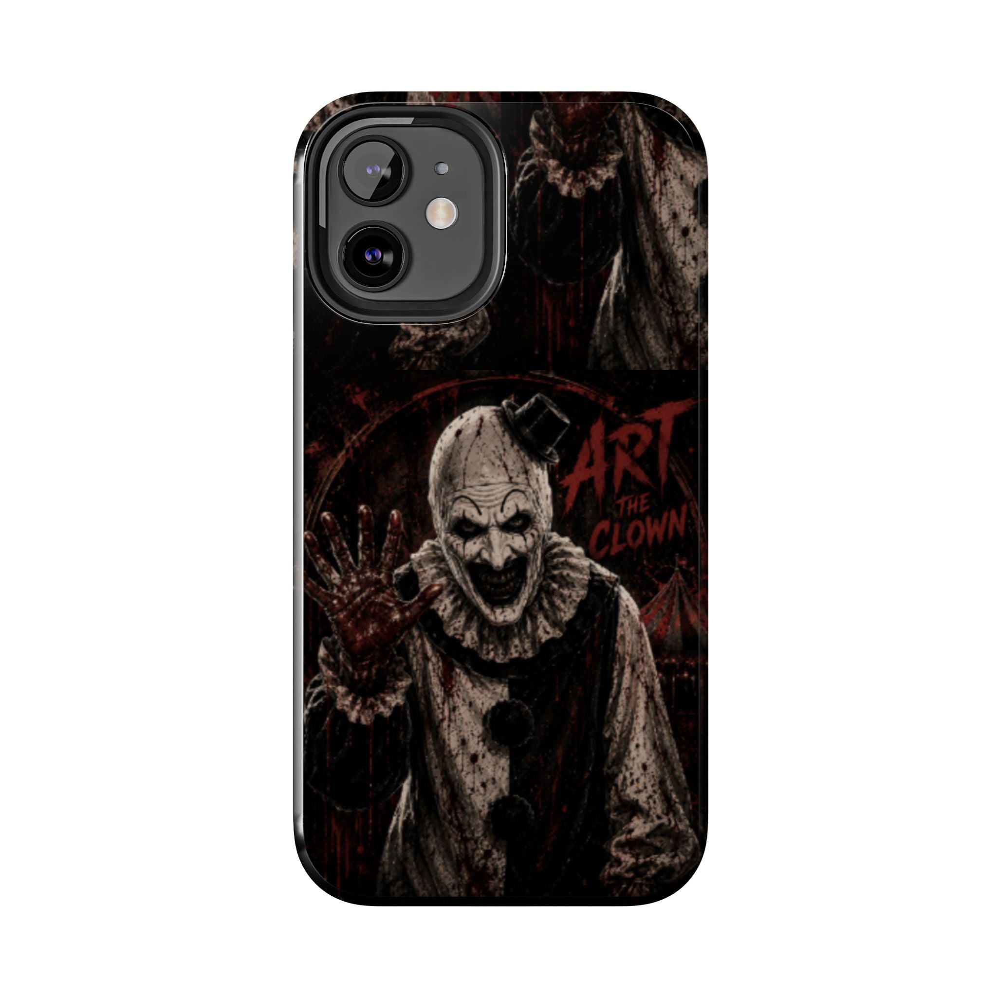 Horror Clown Tough Phone Case — 'Art the Clown' Scary Protective Cover