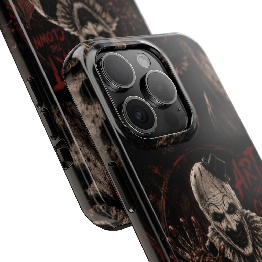 Horror Clown Tough Phone Case — 'Art the Clown' Scary Protective Cover