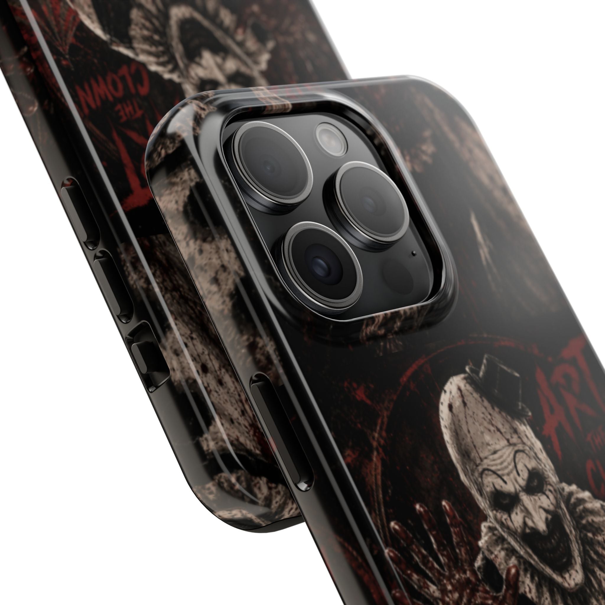Horror Clown Tough Phone Case — 'Art the Clown' Scary Protective Cover