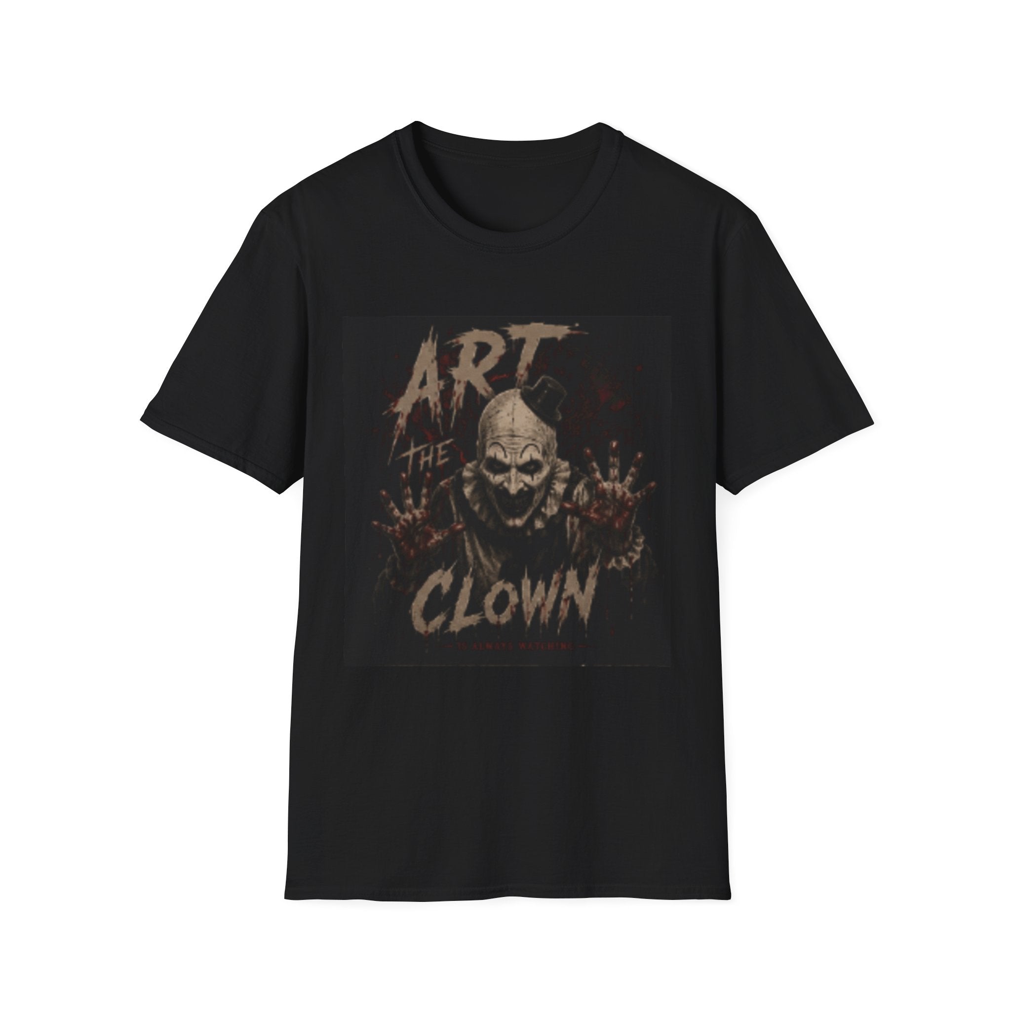 Horror Clown T-Shirt — "Art the Clown" Scary Creepy Graphic Tee
