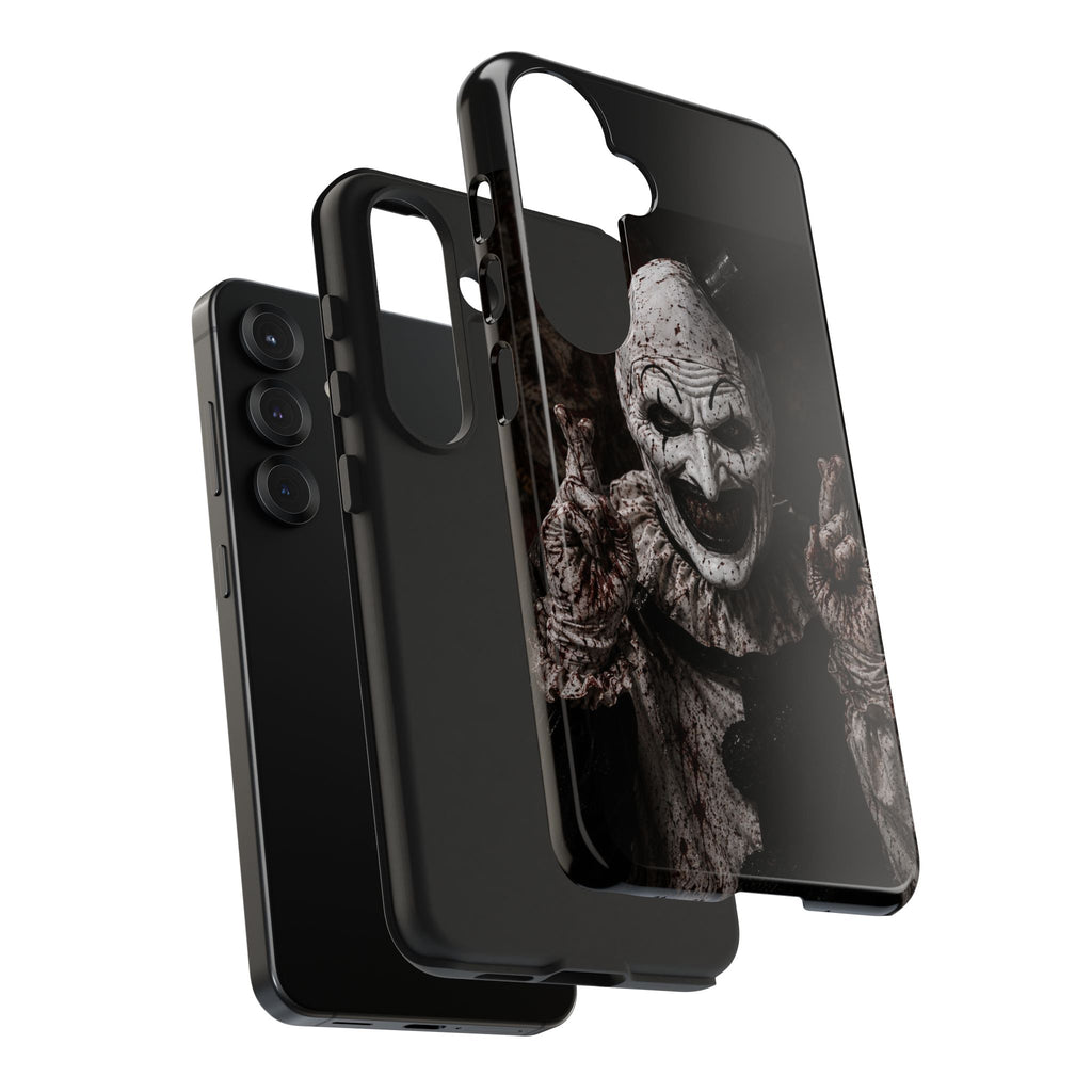 Horror Clown Tough Phone Case — Creepy Scary Clown Protective iPhone Cover