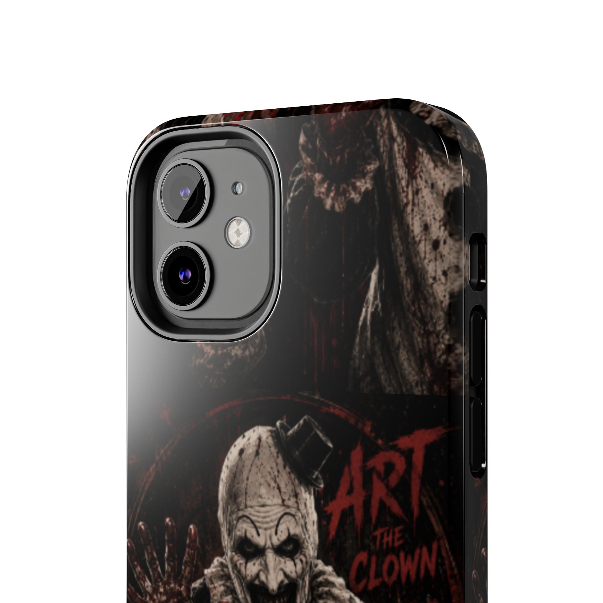 Horror Clown Tough Phone Case — 'Art the Clown' Scary Protective Cover