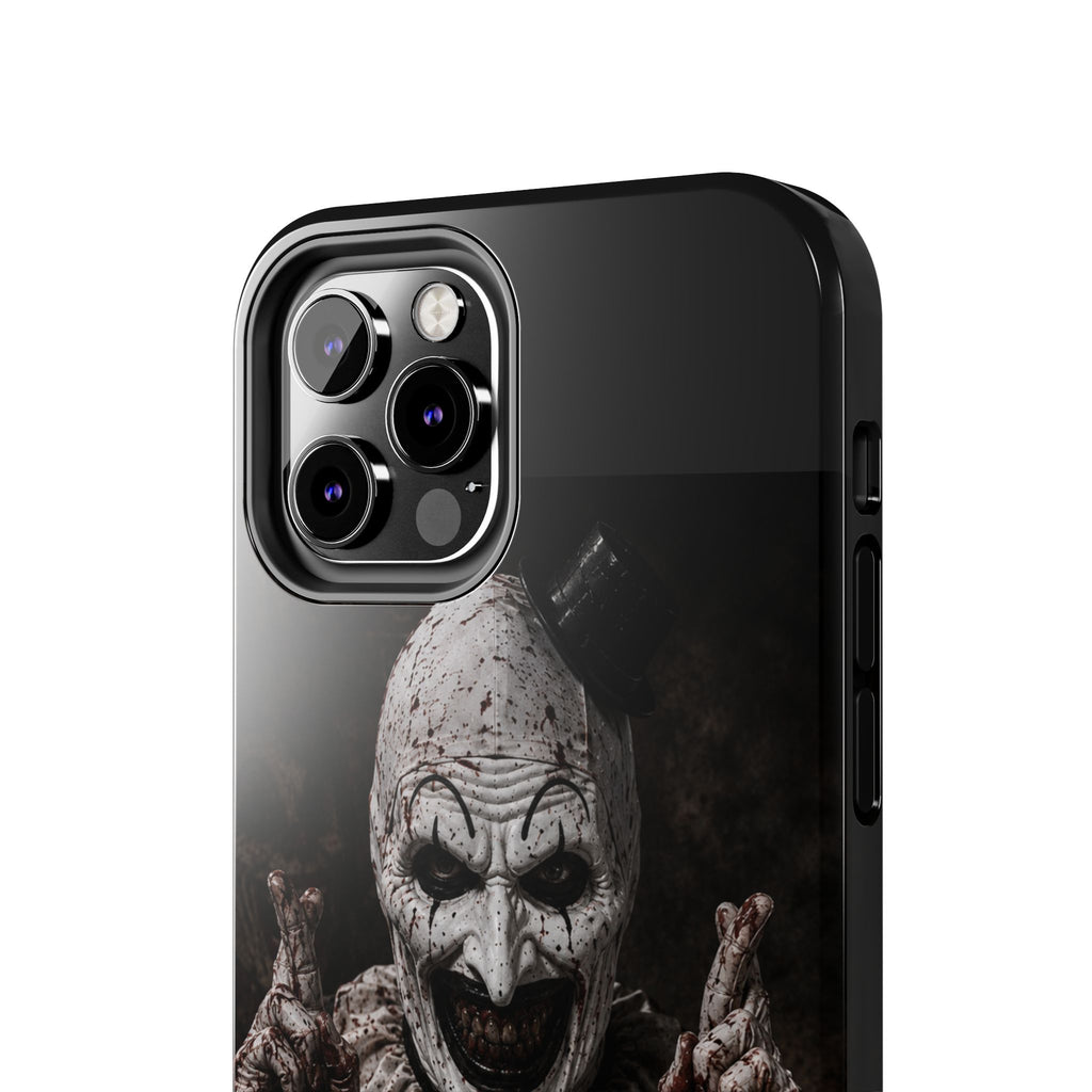 Horror Clown Tough Phone Case — Creepy Scary Clown Protective iPhone Cover