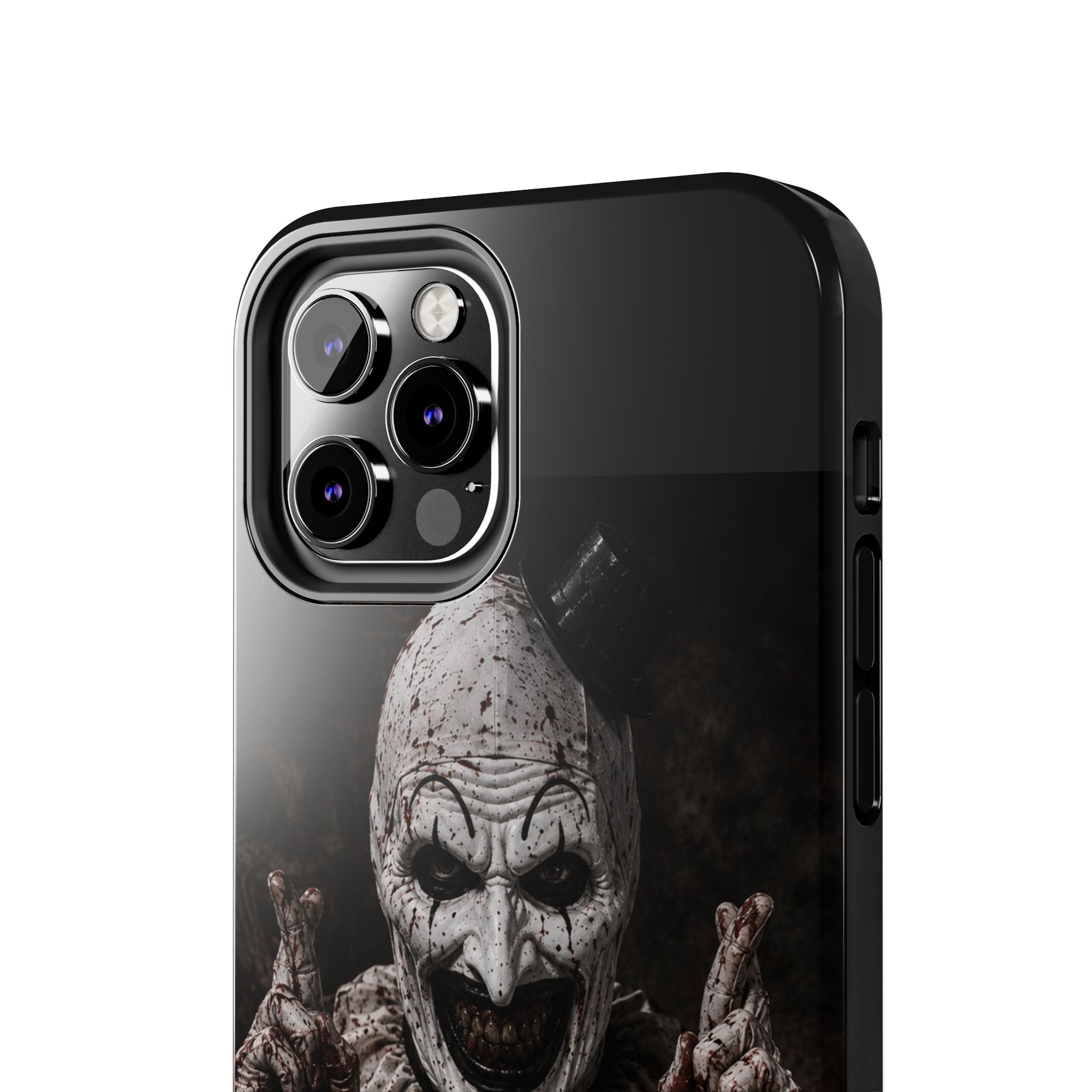 Horror Clown Tough Phone Case — Creepy Scary Clown Protective iPhone Cover