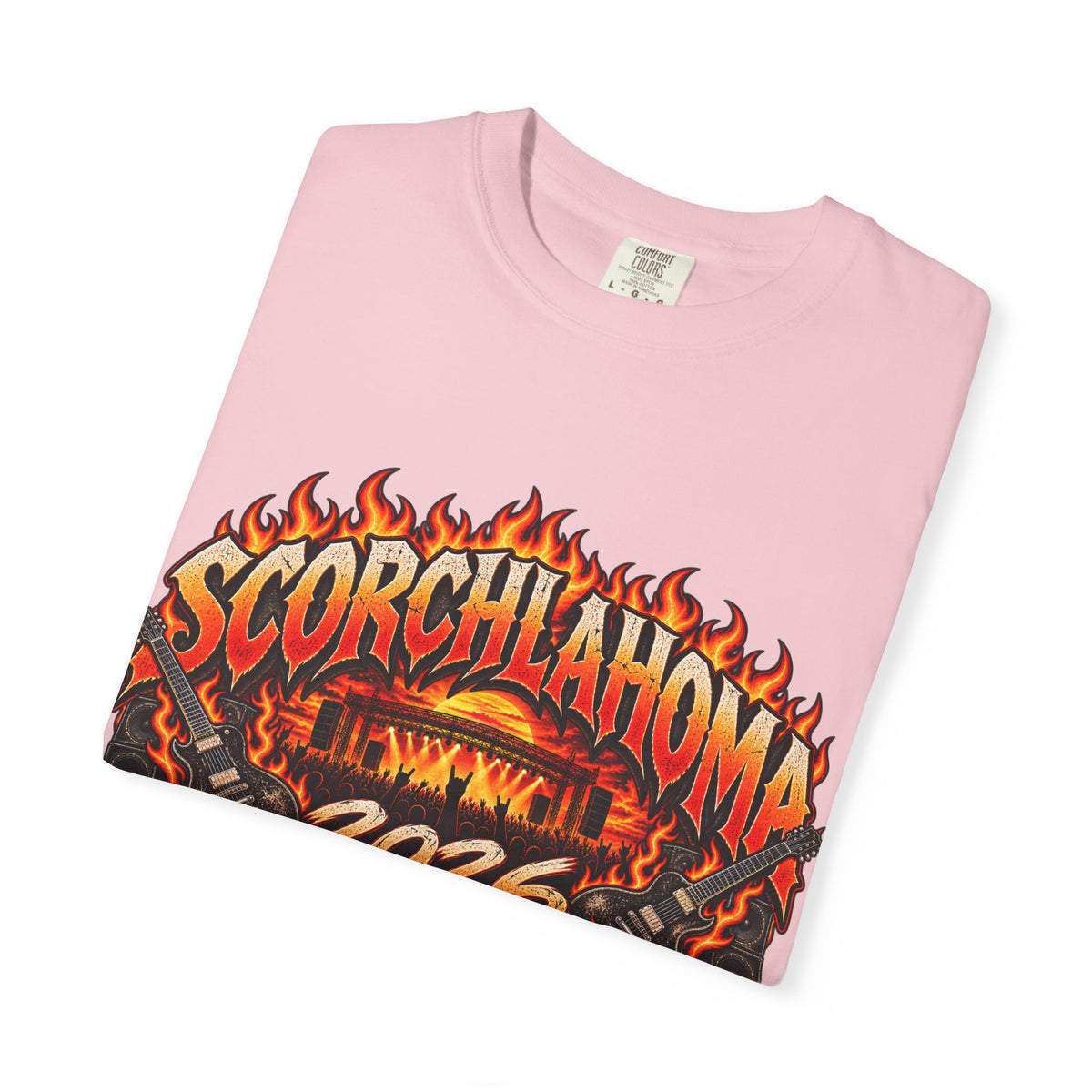 T-Shirt — Scorchlahoma 2026 Flame Graphic Tee