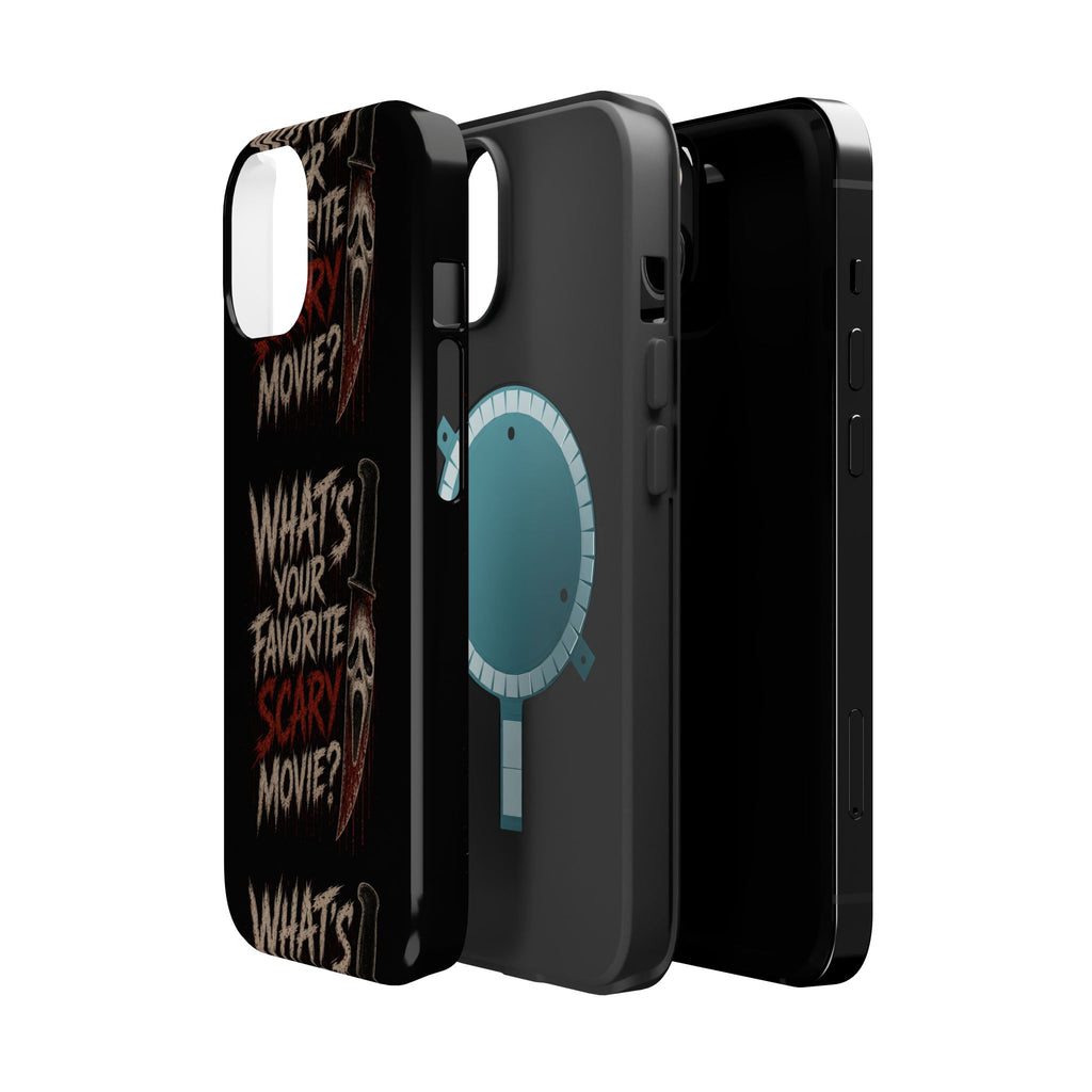 Scream 'What's Your Favorite Scary Movie?' Magnetic Impact Phone Case