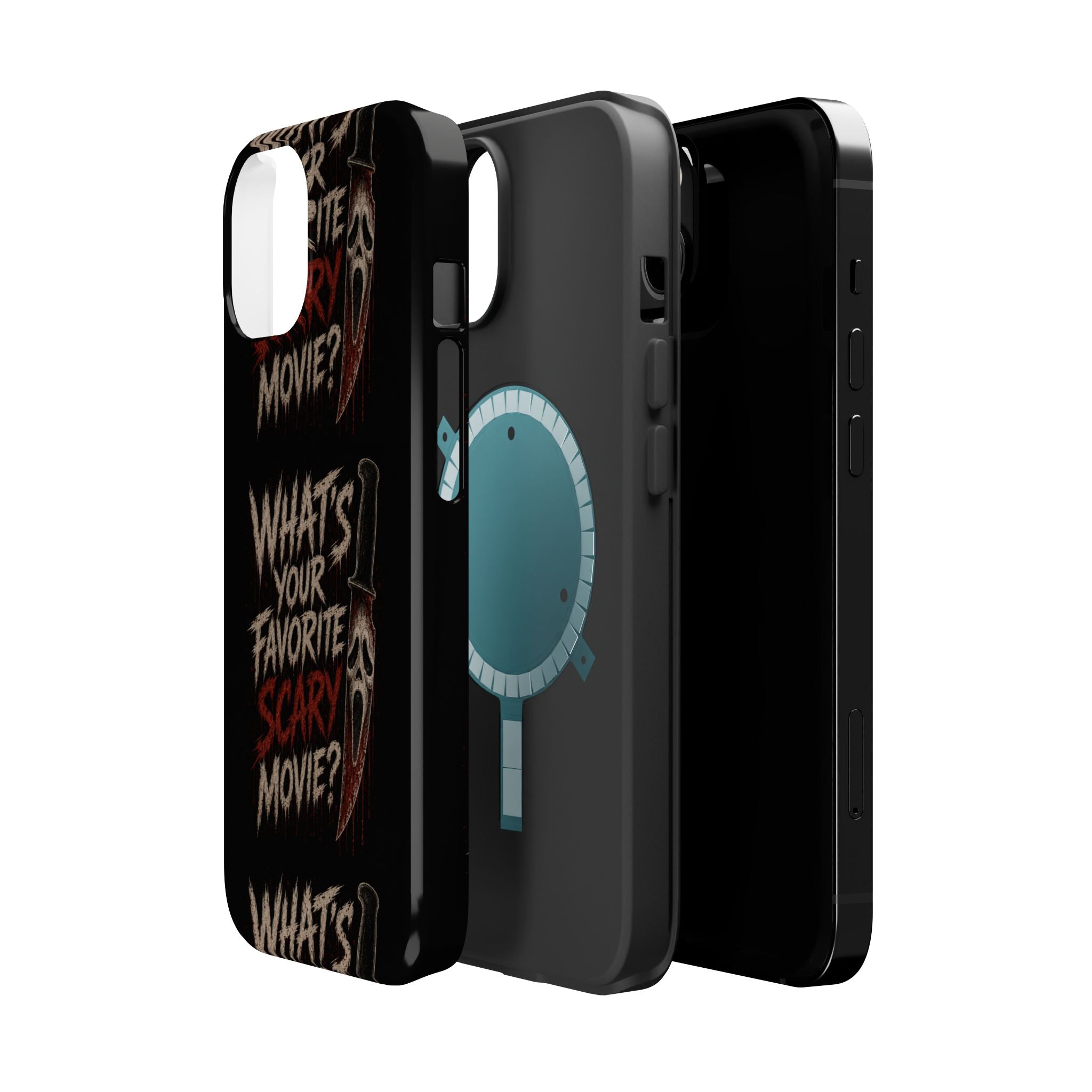 Scream 'What's Your Favorite Scary Movie?' Magnetic Impact Phone Case