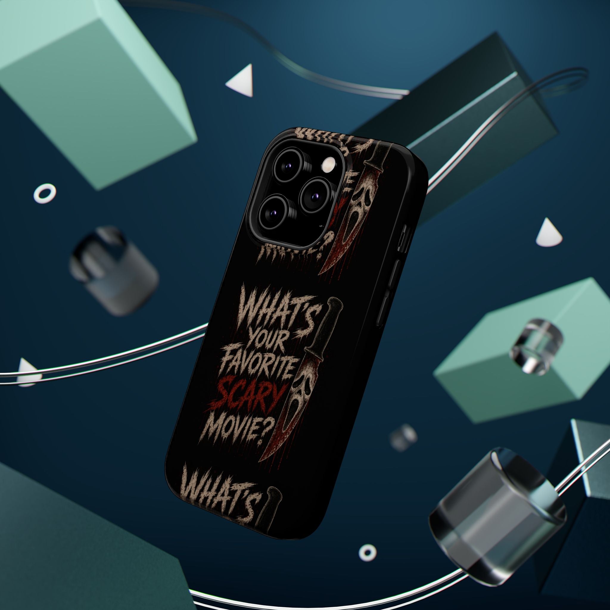 Scream 'What's Your Favorite Scary Movie?' Magnetic Impact Phone Case