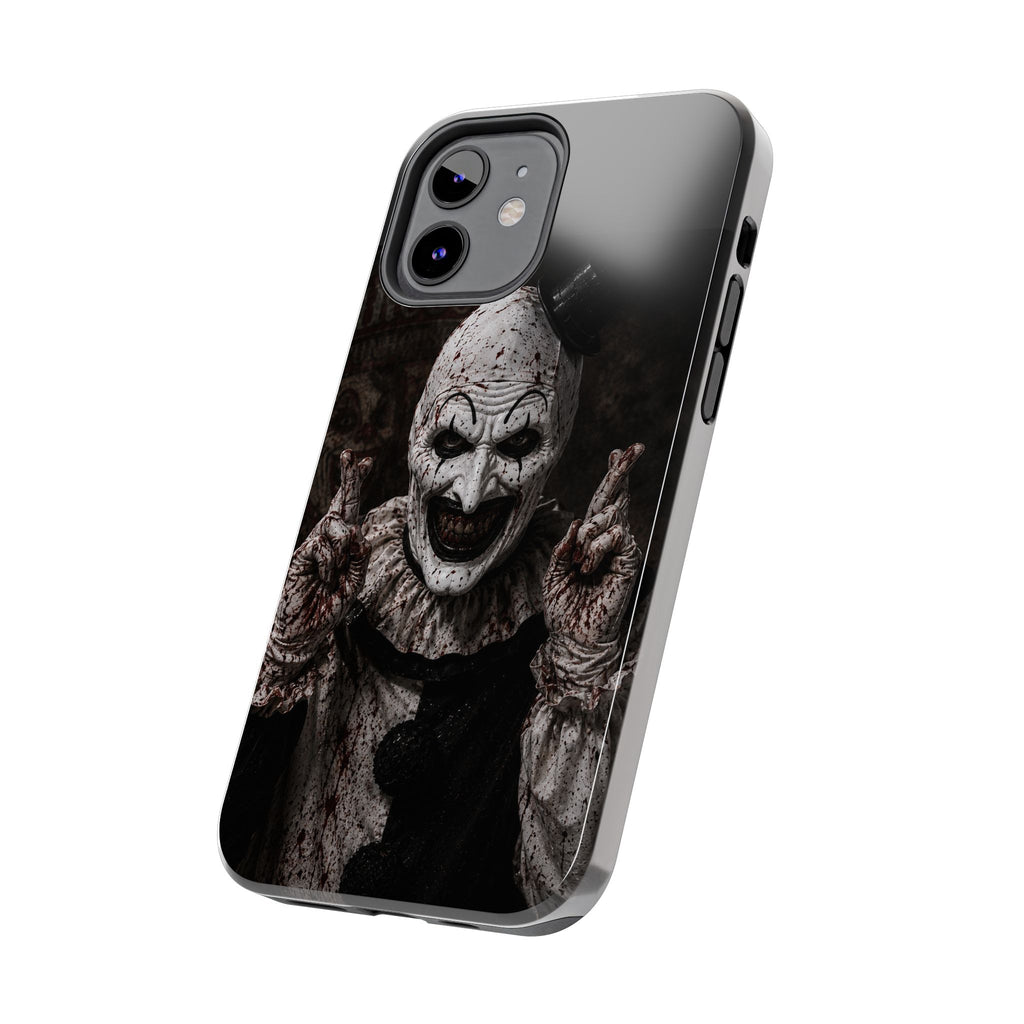 Horror Clown Tough Phone Case — Creepy Scary Clown Protective iPhone Cover