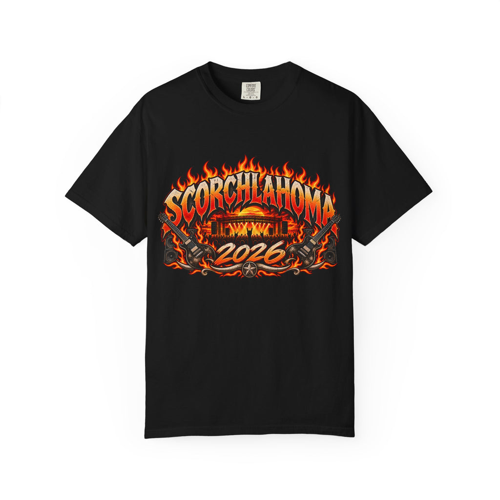T-Shirt — Scorchlahoma 2026 Flame Graphic Tee