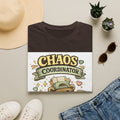 Chaos Coordinator T-Shirt — Cute Raccoon Organizer Graphic Tee