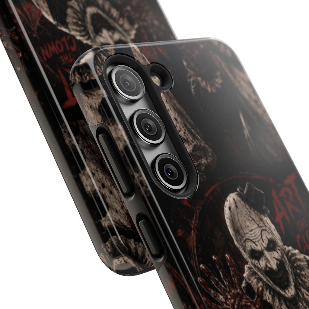 Horror Clown Tough Phone Case — 'Art the Clown' Scary Protective Cover