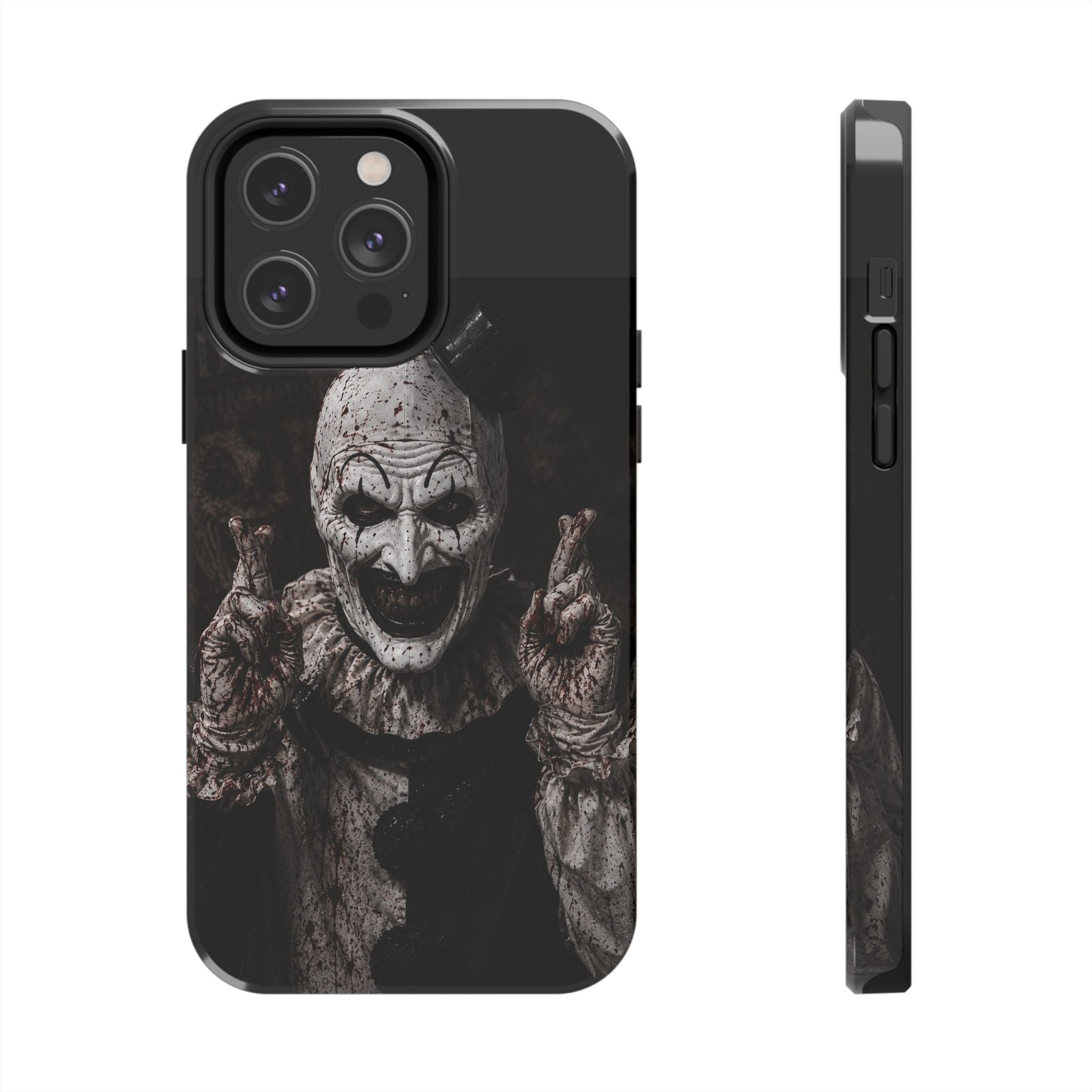 Horror Clown Tough Phone Case — Creepy Scary Clown Protective iPhone Cover
