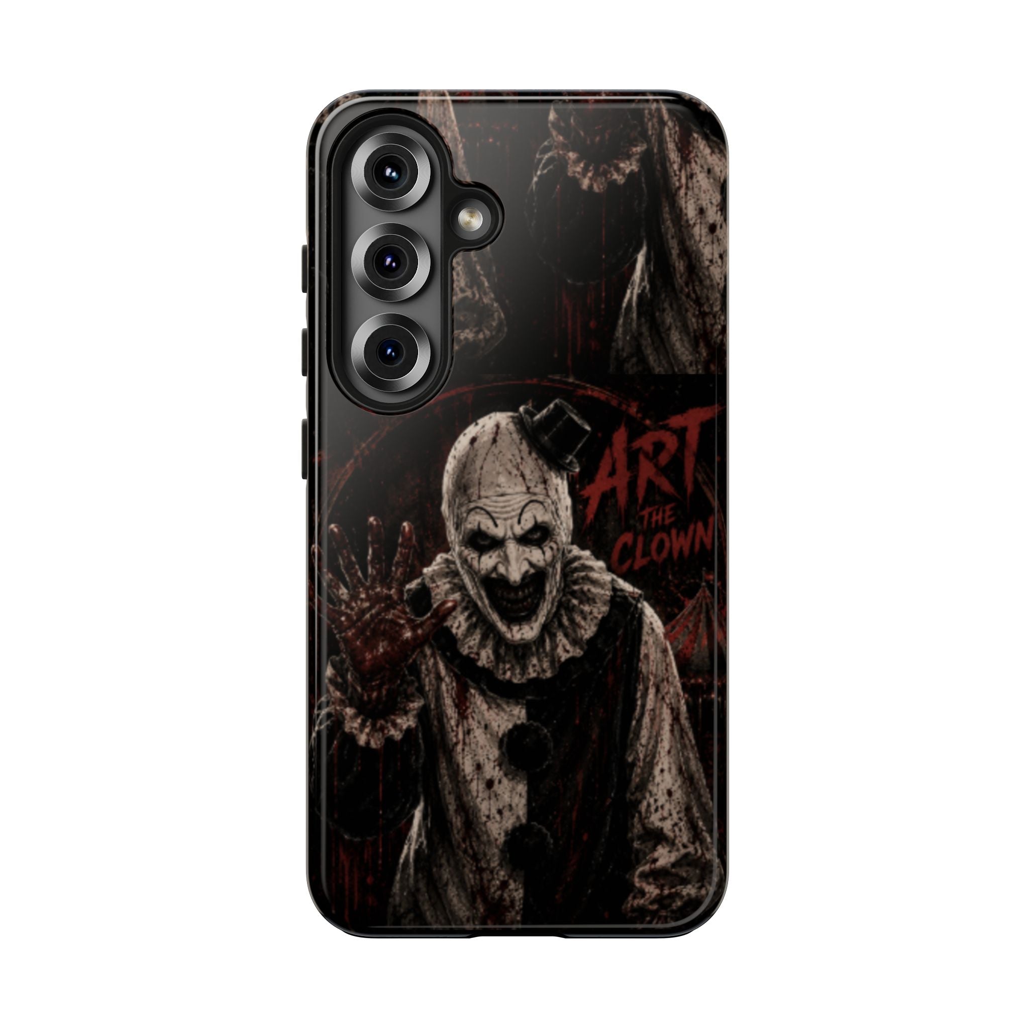 Horror Clown Tough Phone Case — 'Art the Clown' Scary Protective Cover