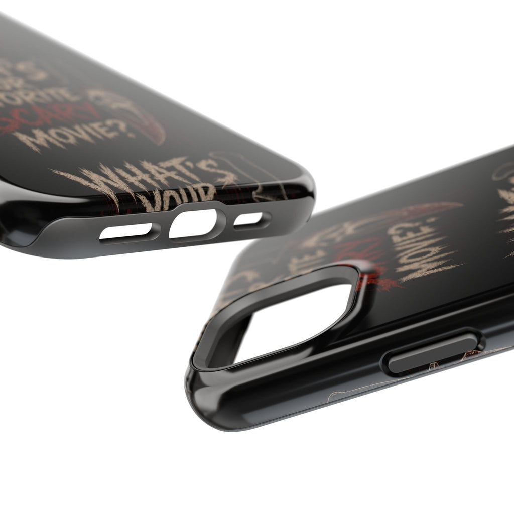 Scream 'What's Your Favorite Scary Movie?' Magnetic Impact Phone Case