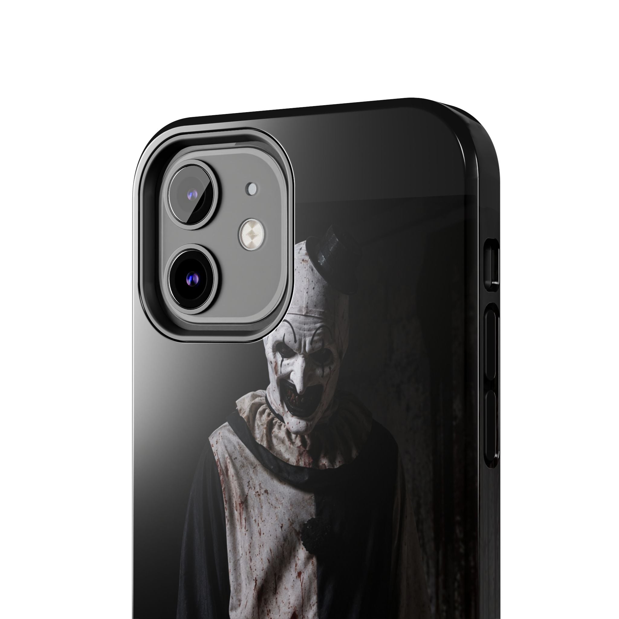 Horror Clown Tough Phone Case – Dark Scary Masked Killer Design for Halloween