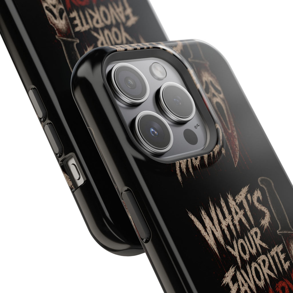 Scream 'What's Your Favorite Scary Movie?' Magnetic Impact Phone Case