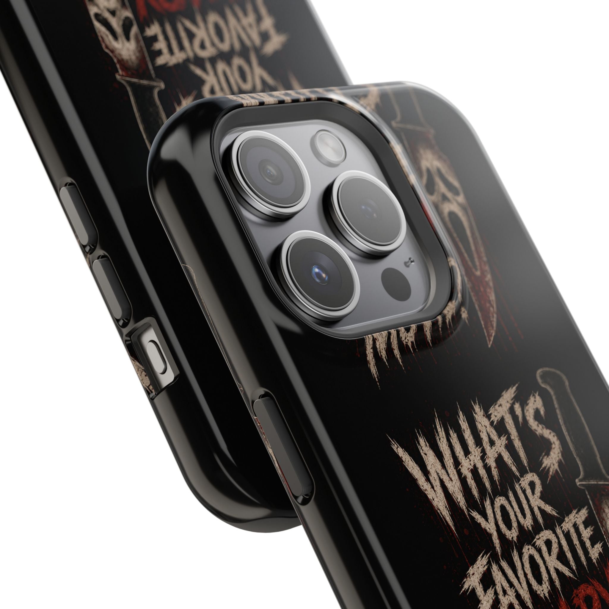 Scream 'What's Your Favorite Scary Movie?' Magnetic Impact Phone Case