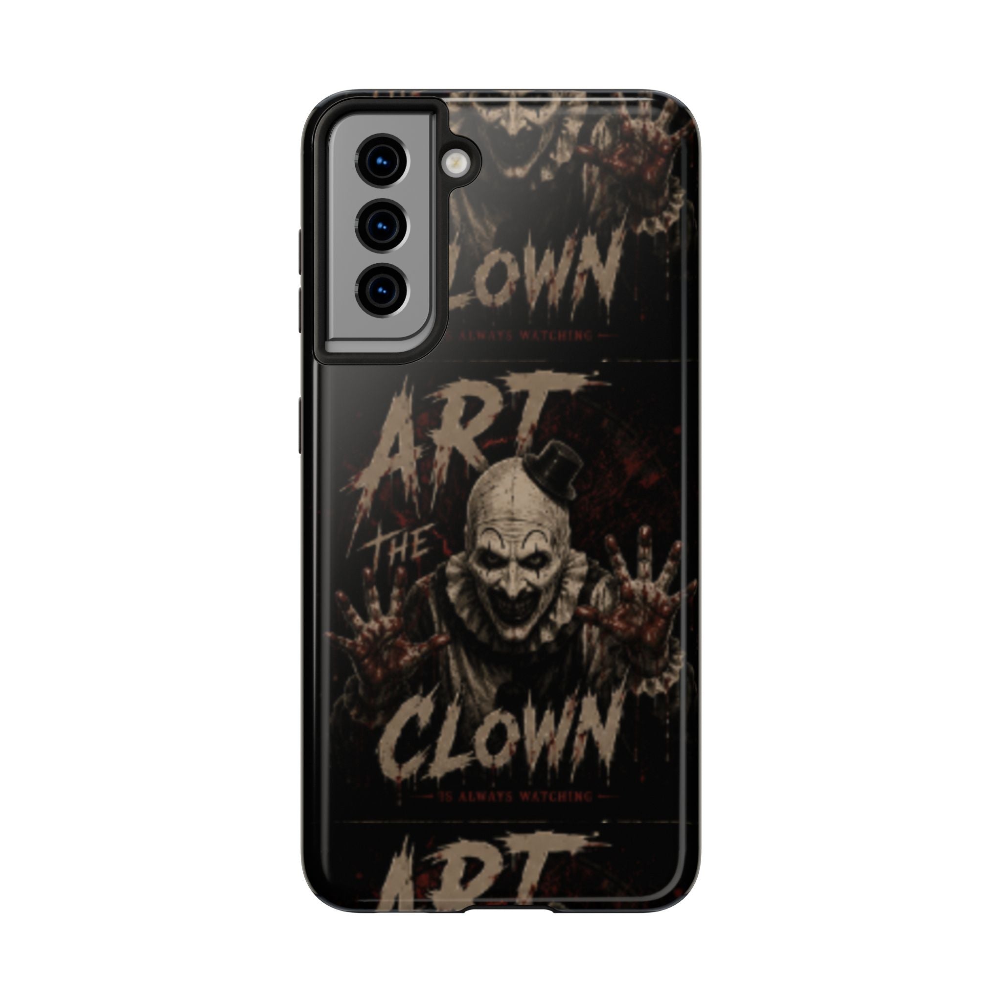 Horror Clown Tough Phone Case — 'Art the Clown' Scary Protective Cover