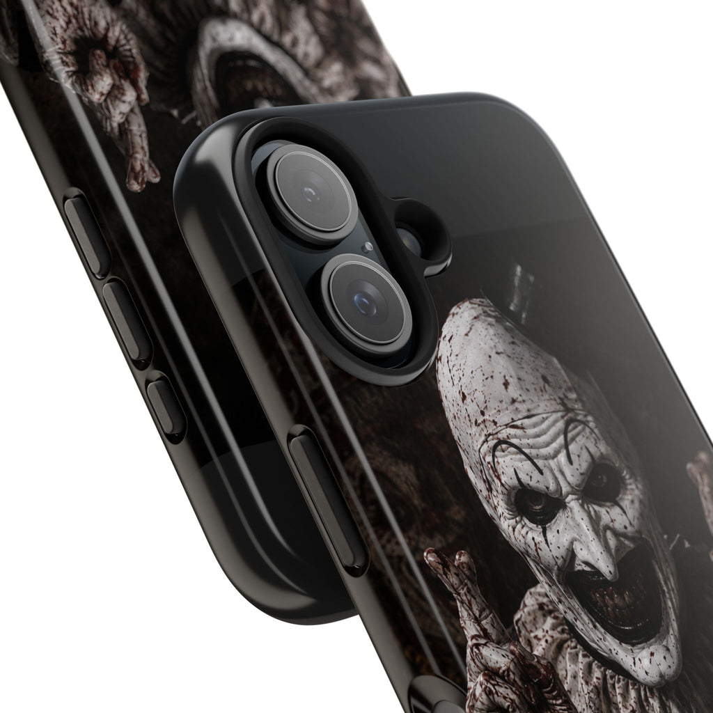 Horror Clown Tough Phone Case — Creepy Scary Clown Protective iPhone Cover