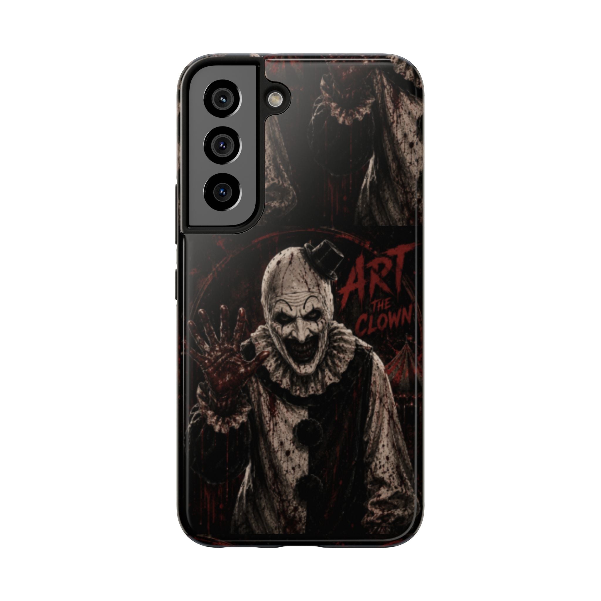 Horror Clown Tough Phone Case — 'Art the Clown' Scary Protective Cover