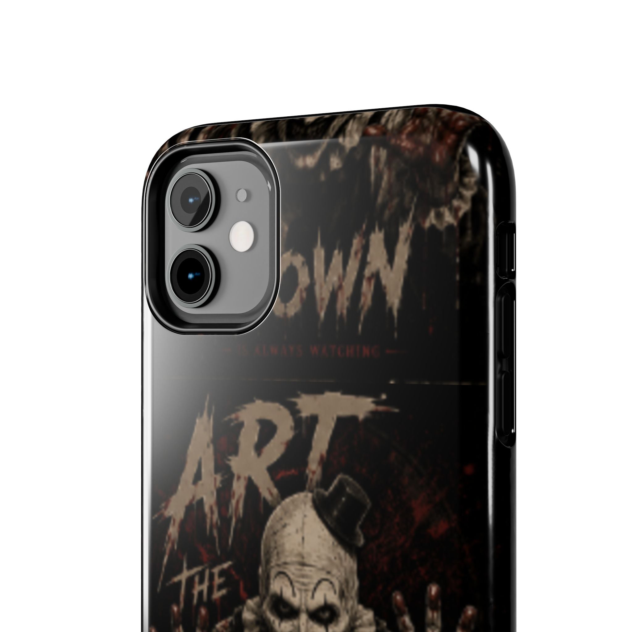 Horror Clown Tough Phone Case — 'Art the Clown' Scary Protective Cover