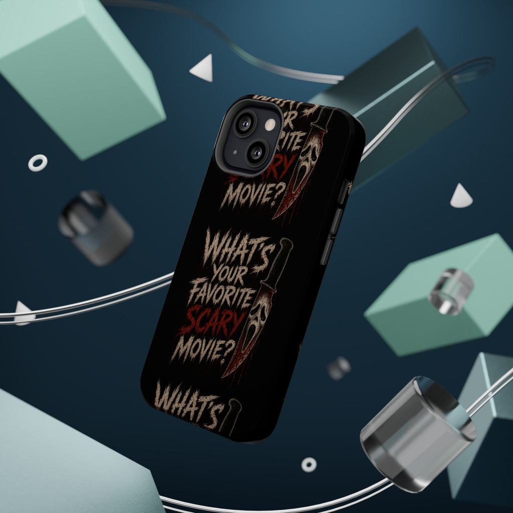 Scream 'What's Your Favorite Scary Movie?' Magnetic Impact Phone Case