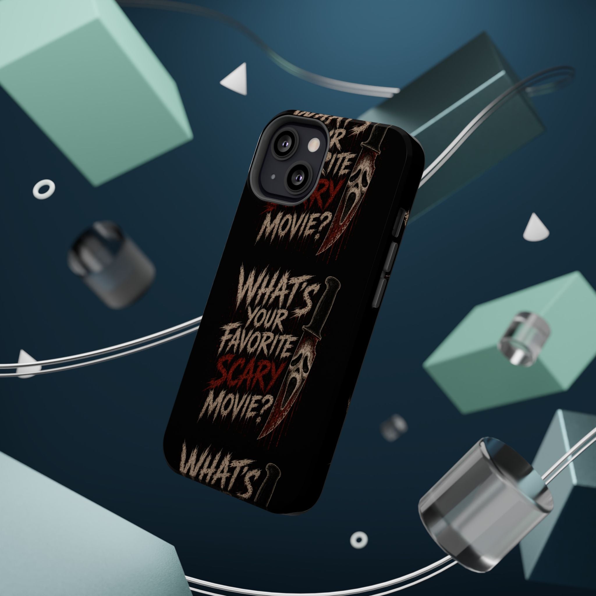 Scream 'What's Your Favorite Scary Movie?' Magnetic Impact Phone Case