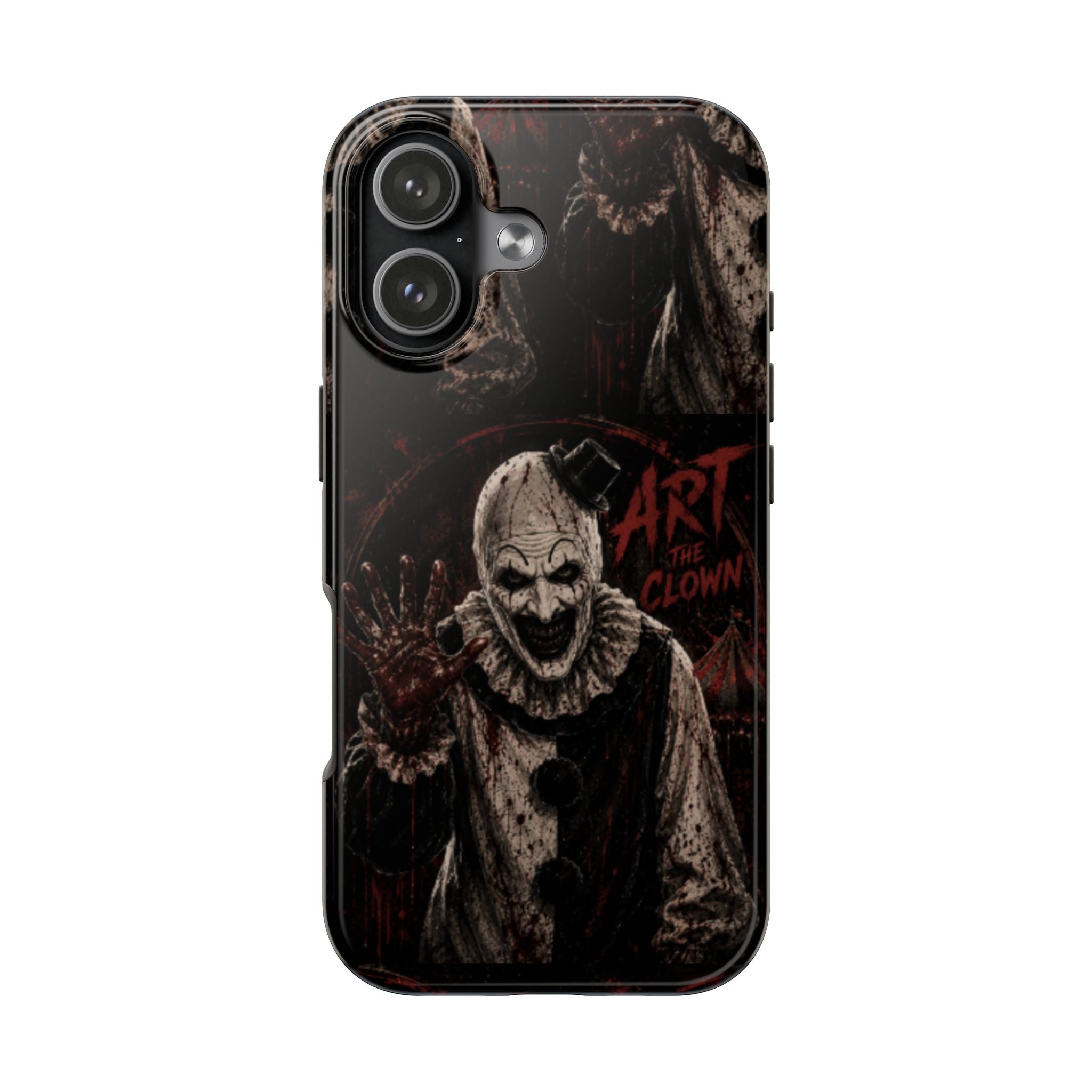 Horror Clown Tough Phone Case — 'Art the Clown' Scary Protective Cover