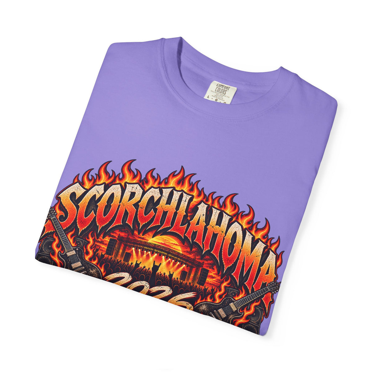 T-Shirt — Scorchlahoma 2026 Flame Graphic Tee