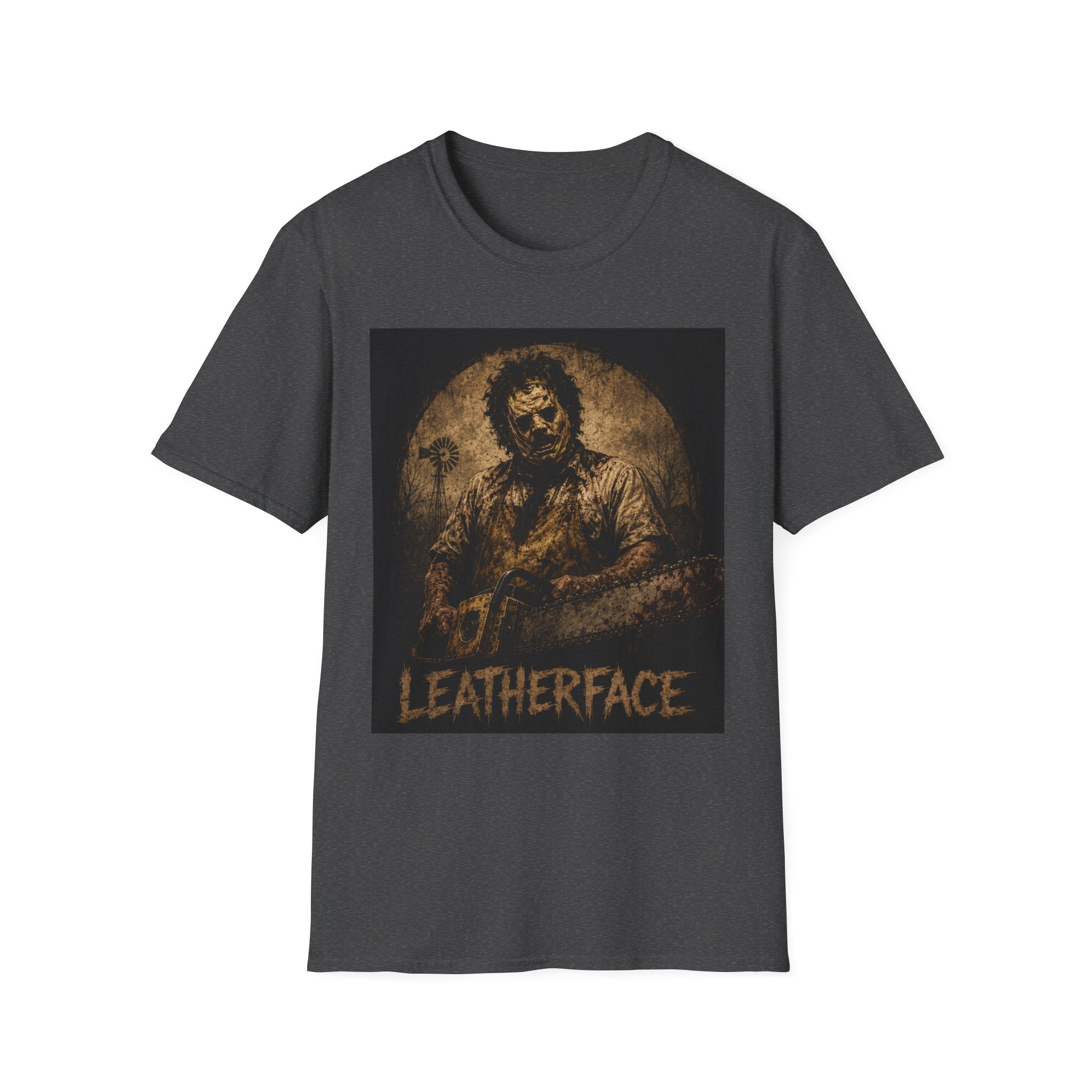 Leatherface Horror T-Shirt — Vintage Texas Chainsaw Graphic Tee