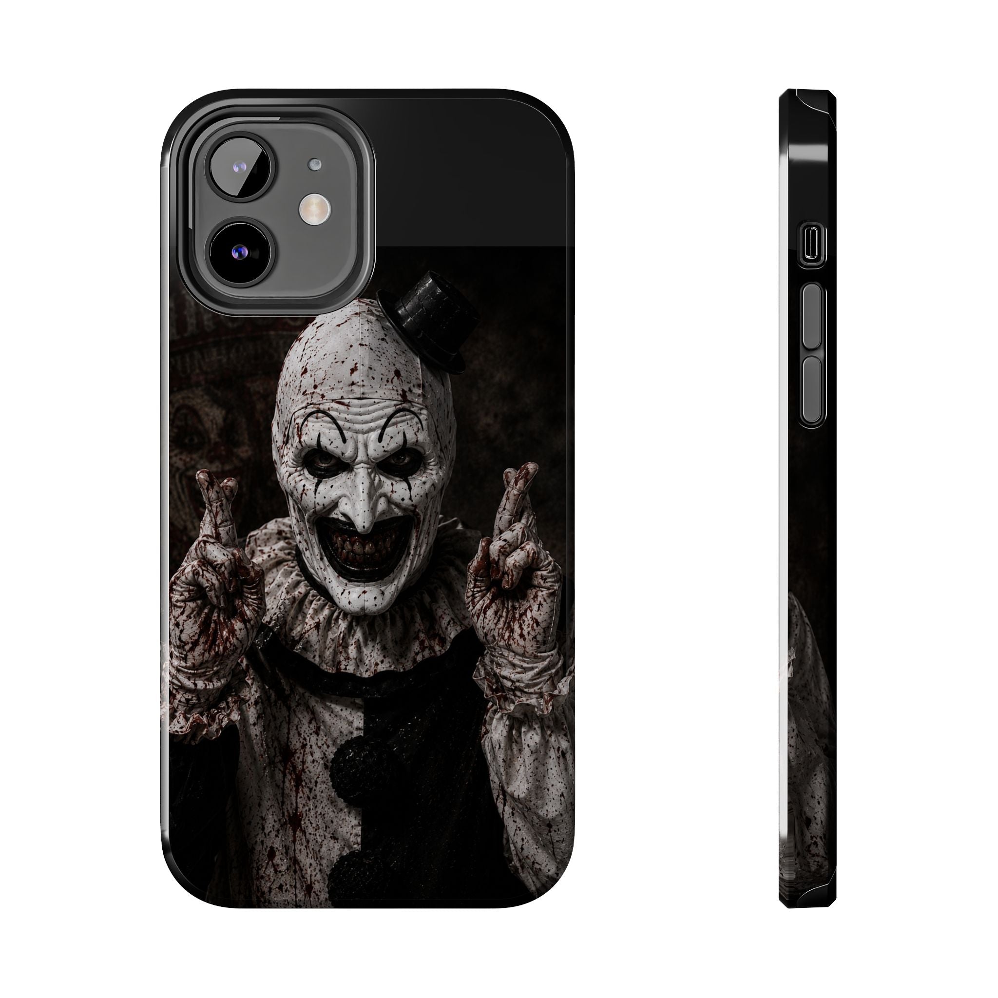 Horror Clown Tough Phone Case — Creepy Scary Clown Protective iPhone Cover