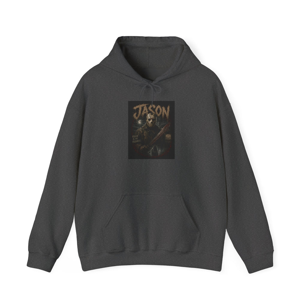 Jason Horror Hoodie – Vintage Slasher Movie Graphic Sweatshirt